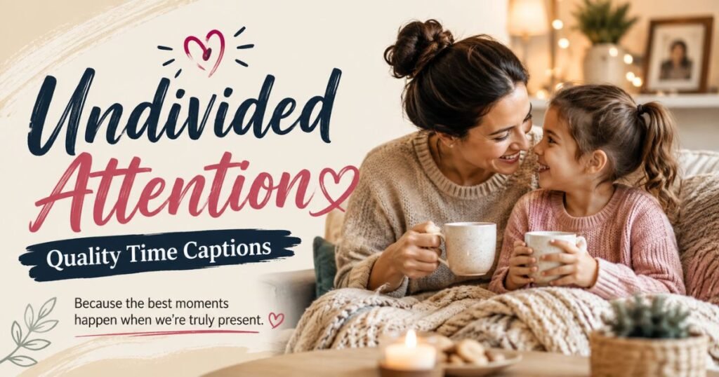 Undivided Attention" Quality Time Captions