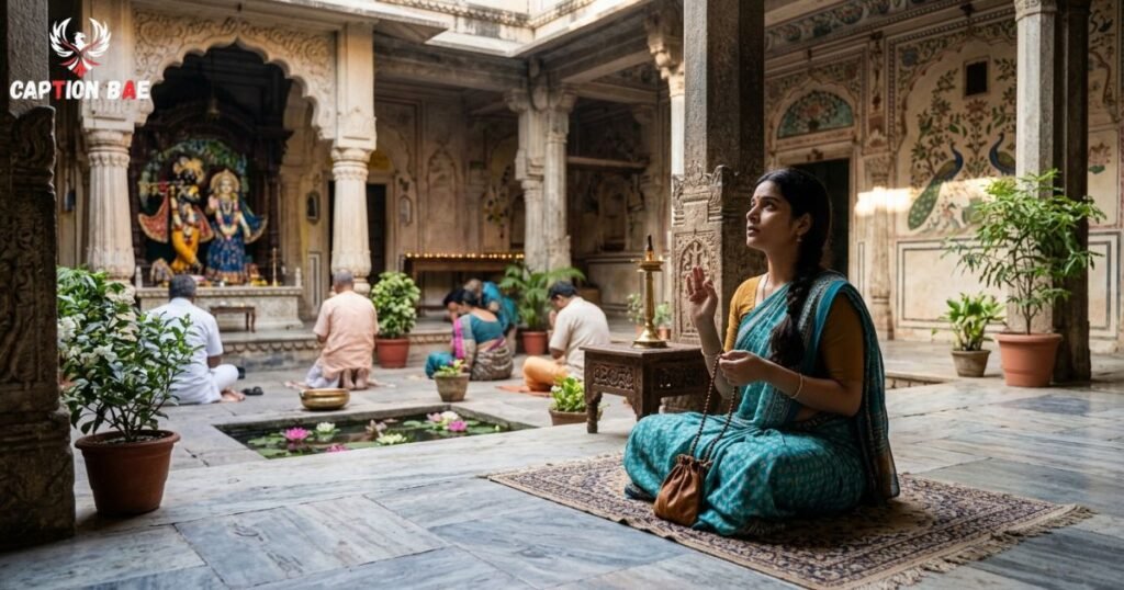ISKCON Captions for Instagram Devotion Peace & Krishna Love