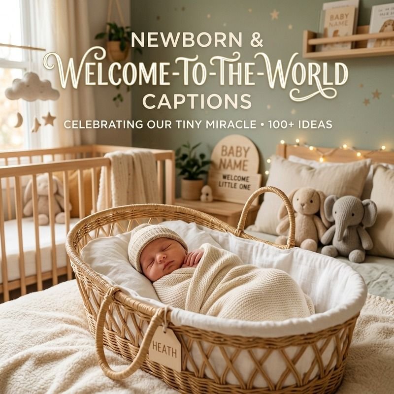 Newborn & Welcome-to-the-World Captions