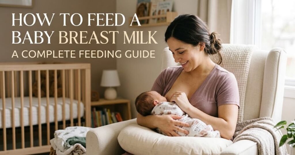 How to Feed a Baby Breast Milk A Complete Feeding Guide How to Feed a Baby Breast Milk A Complete Feeding Guide