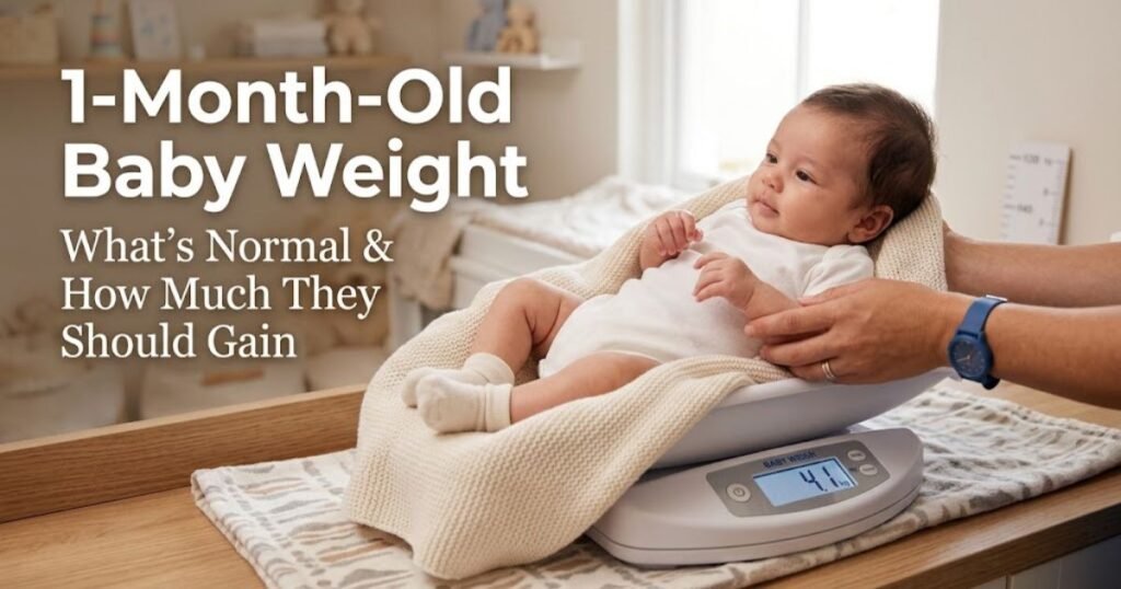 1-Month-Old Baby Weight in kg: What’s Normal & How Much They Should Gain 1-Month-Old Baby Weight in kg: What's Normal & How Much They Should Gain