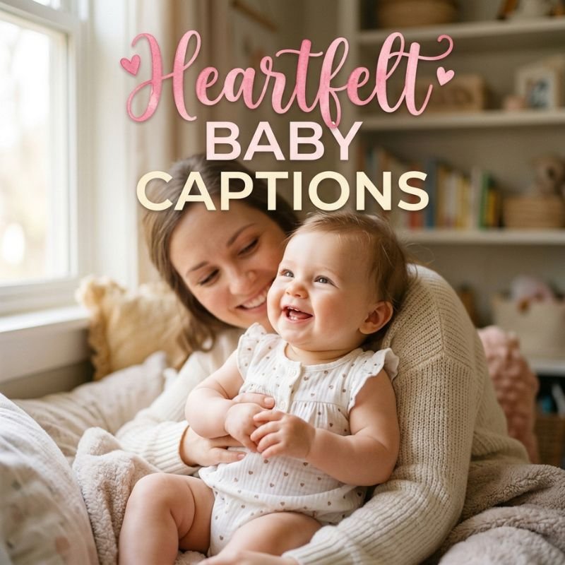 Heartfelt Baby Captions