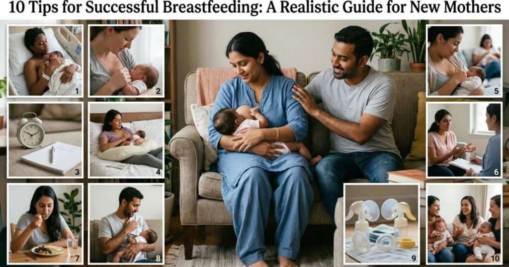 10 Tips for Successful Breastfeeding A Realistic Guide for New Mothers