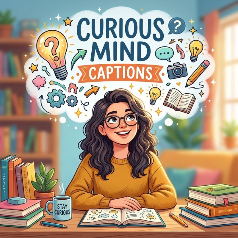 Curious Mind Captions