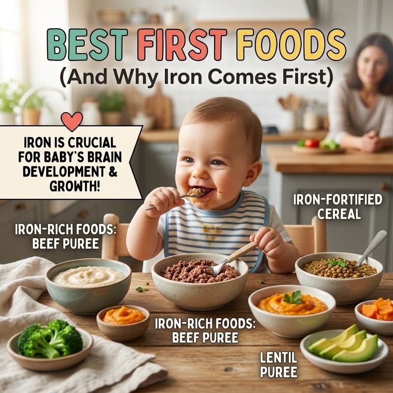 Best First Foods (and Why Iron Comes First)